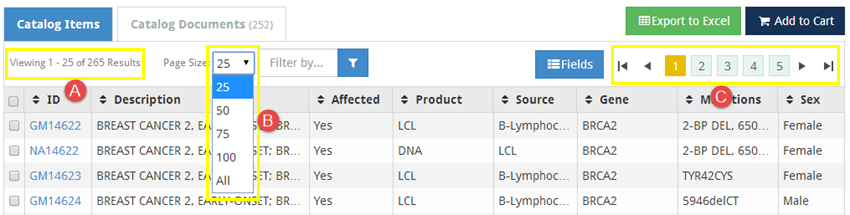 Grid Sample navigation highlighted